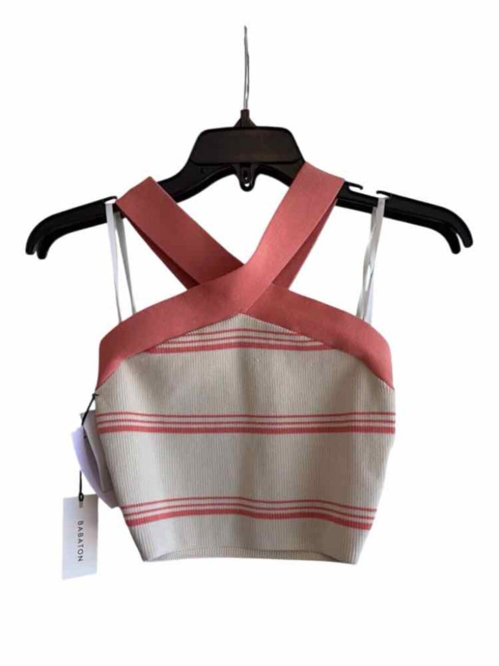 Babaton Cream and Peach Size XS Shirt